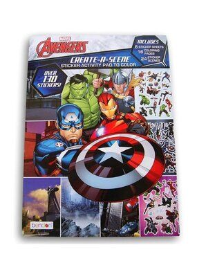 Avengers Create-A-Scene Sticker Activity Pad